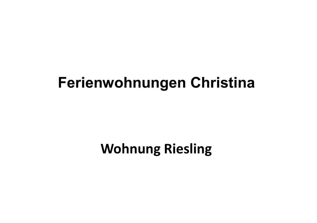 Ferienwohnungen Christina Traben-Trarbach Exterior foto